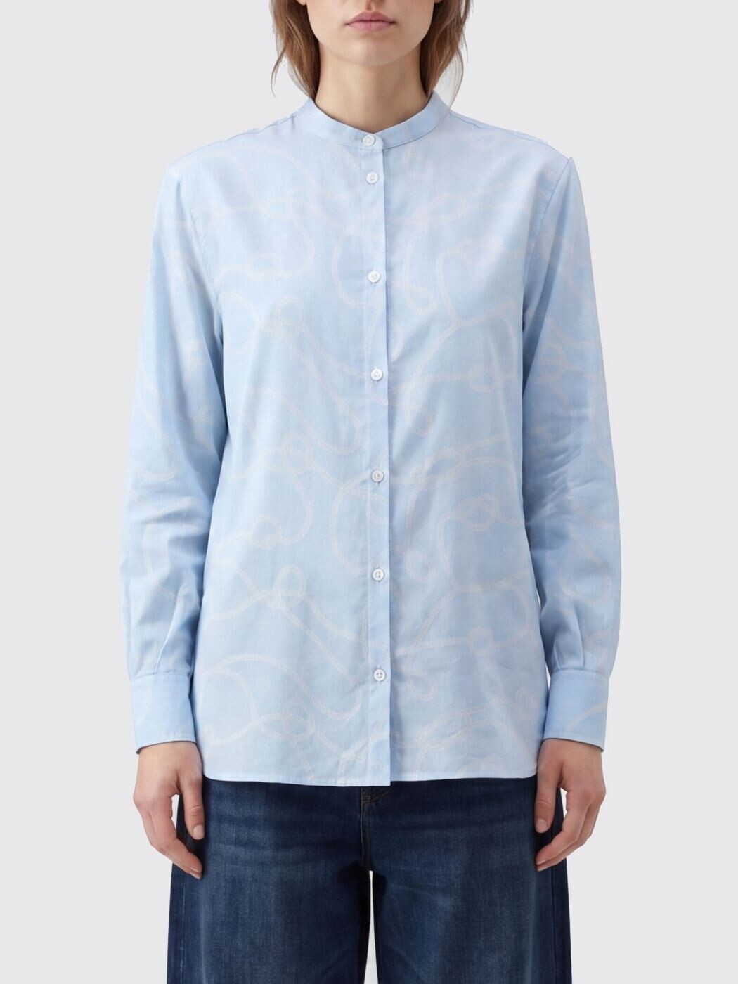 羊毛分限者 WOOLRICH プルオーバー レディース 青色 Shirts CFWWSI2017FRUT5331 関税 貨物輸送無料 2026SS gi