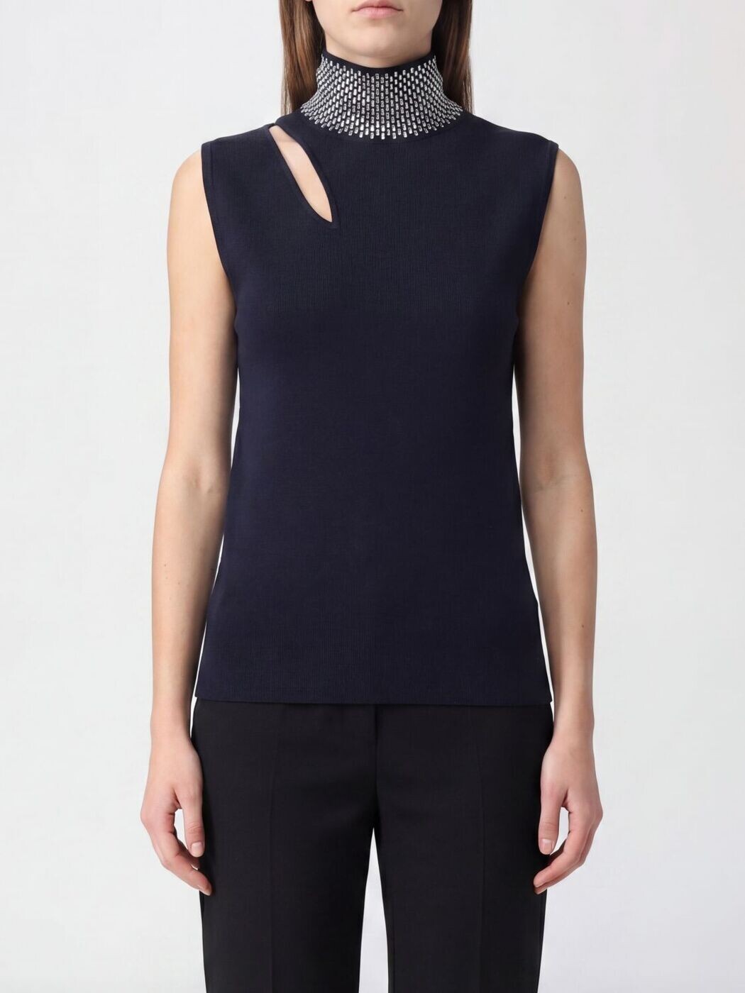 リュー ジョー LIU JO プルオーバー トップス レディース 黒いこと T-shirts and tops WA6221MS55N 関税 貨物輸送無料 2026SS gi