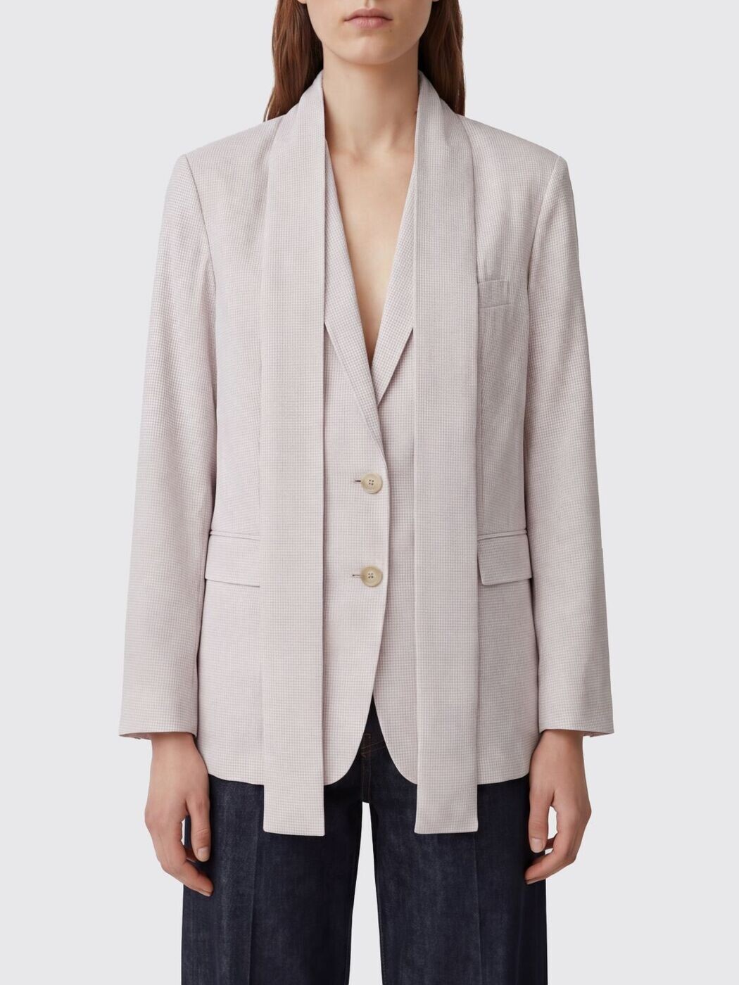 アクネ ストゥディオズ ACNE STUDIOS 背広上衣 背広 上衣 レディース ベージュ Suit Jackets AH0330 関税 貨物輸送無料 2026SS gi