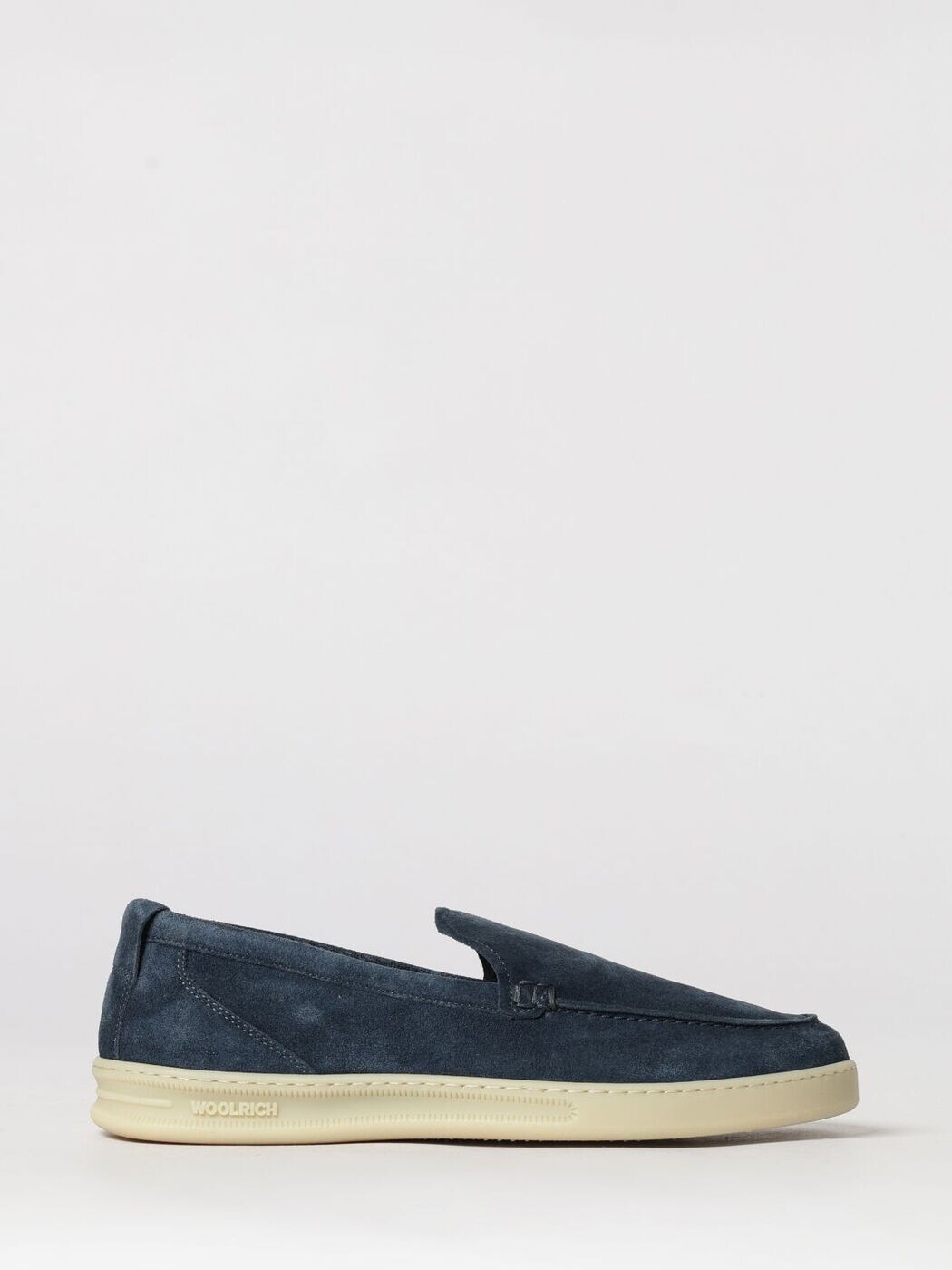 羊毛一財産 WOOLRICH 置き目毛革 メンズ 青碧 Loafers WFM2610241A012 ~ 関税 貨物輸送無料 2026SS gi