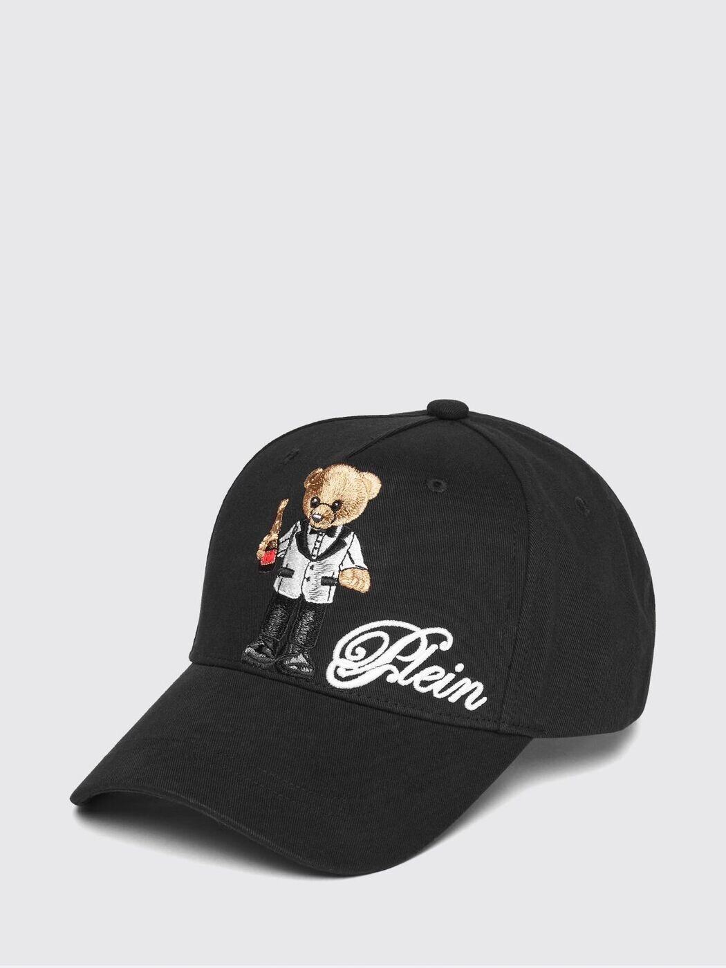 フィリップ 飾り気の無い PHILIPP PLEIN かぶり笠 かぶり笠 メンズ 黒いこと Hats FAEAUAC0665PTE003N 関税 貨物輸送無料 2026SS gi