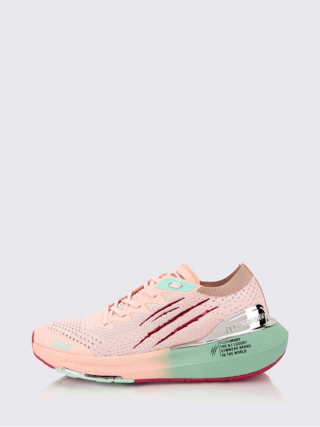 飾り気のない運動競技 PLEIN SPORT スニーカー メンズ 緑であること Sneakers SAFSUSC0856STE003N 関税 貨物輸送無料 2026SS gi