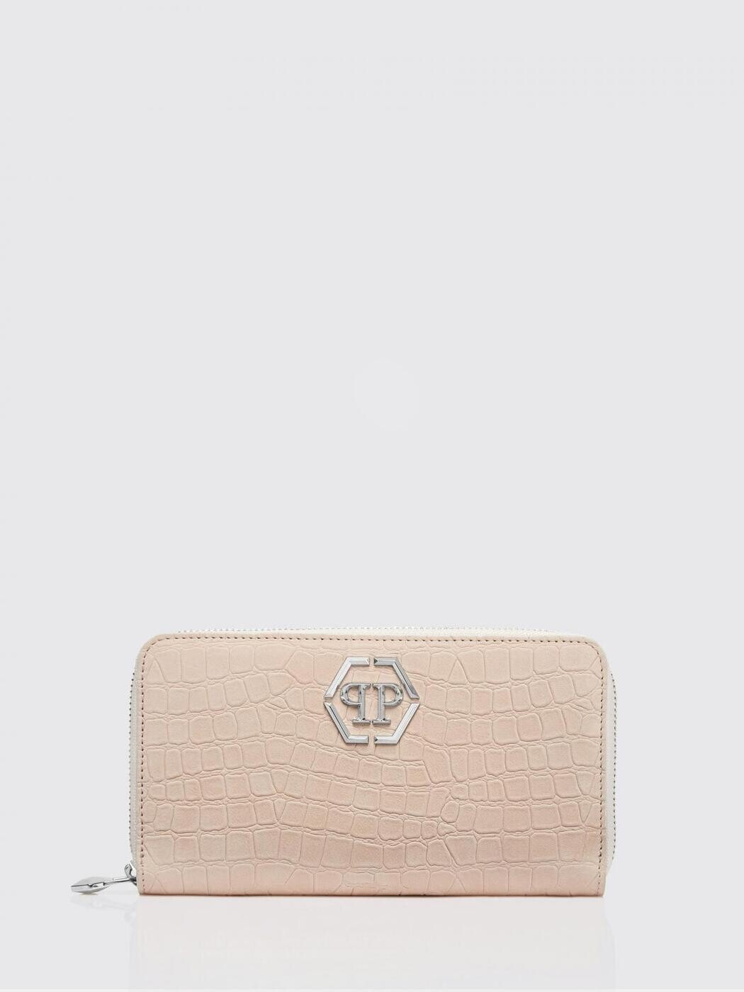 フィリップ飾り気の無い PHILIPP PLEIN 歌留多保持者 銭入れ レディース ベージュ Wallets and Card Holders FAEAWVG0118PLE067N 関税 貨物輸送無料 2026SS gi