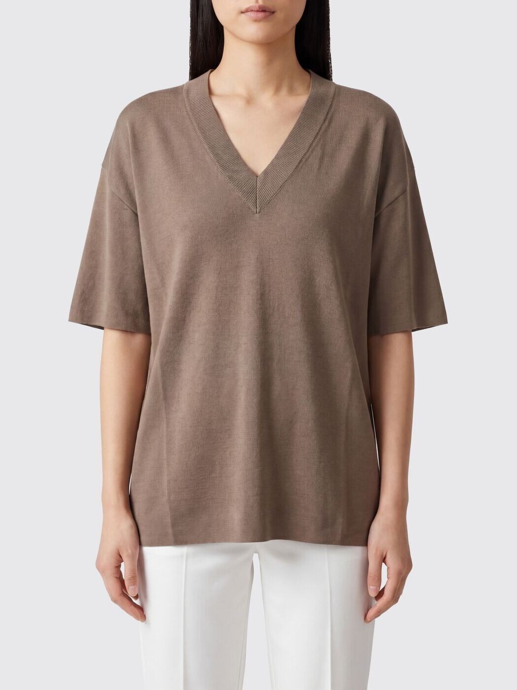 意中の女 パリス AMI PARIS プルオーバー 編み物御召しもの レディース Knitwear FKS861KN0158 関税 貨物輸送無料 2026SS gi