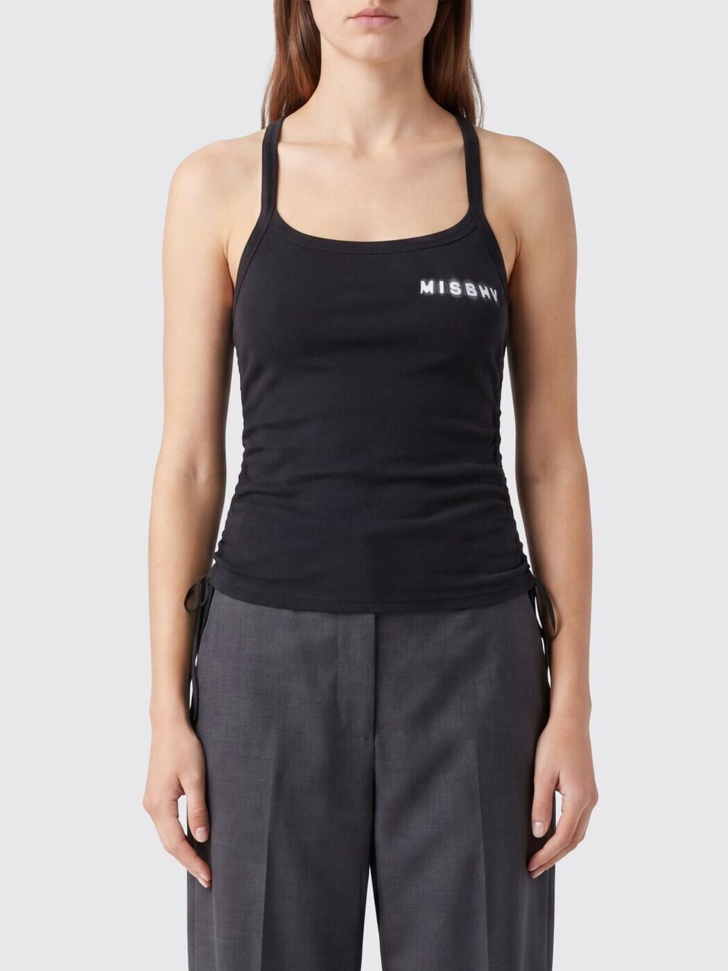 ミスビヘイブ MISBHV プルオーバー トップス レディース 黒いこと T-shirts and tops 260W125 関税 貨物輸送無料 2026SS gi