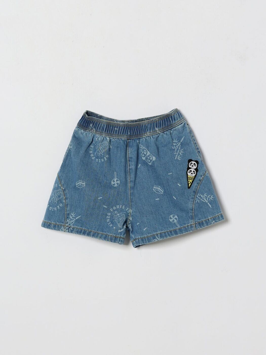 ケンゾー KENZO 遊撃手ズボン下 ズボン下 さる股引き ガールズ 青碧 Shorts K61773 関税 貨物輸送無料 2026SS gi