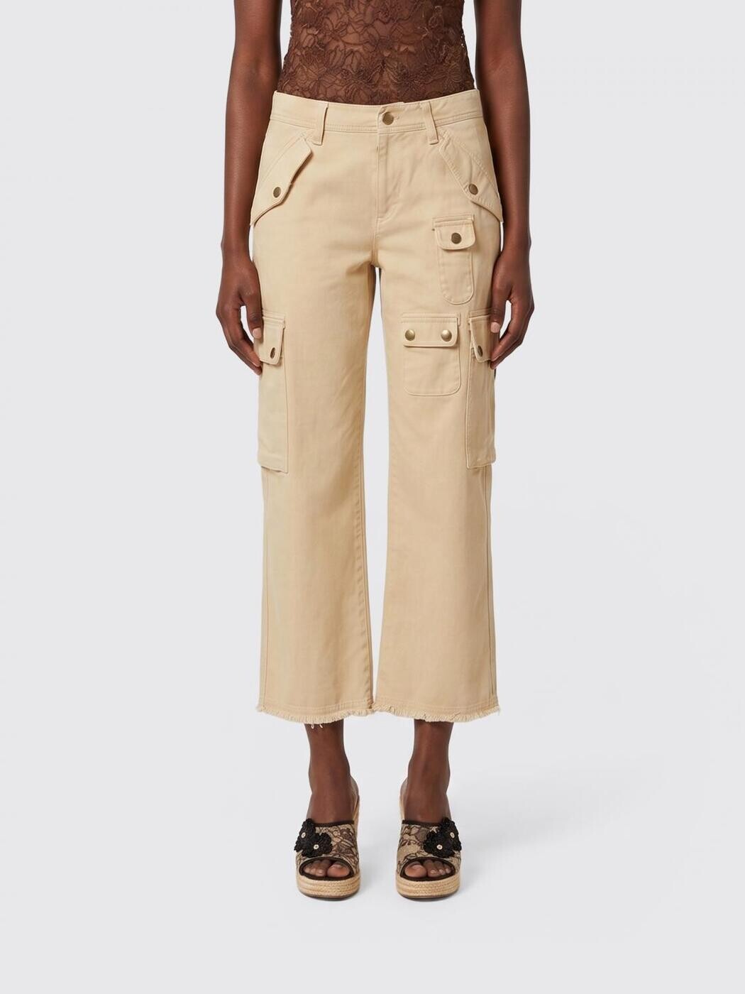 イザ呼びりん マラン ISABEL MARANT ズボン ズボン下 レディース ベージュ Trousers PA0691FAD2E02I 関税 貨物輸送無料 2026SS gi