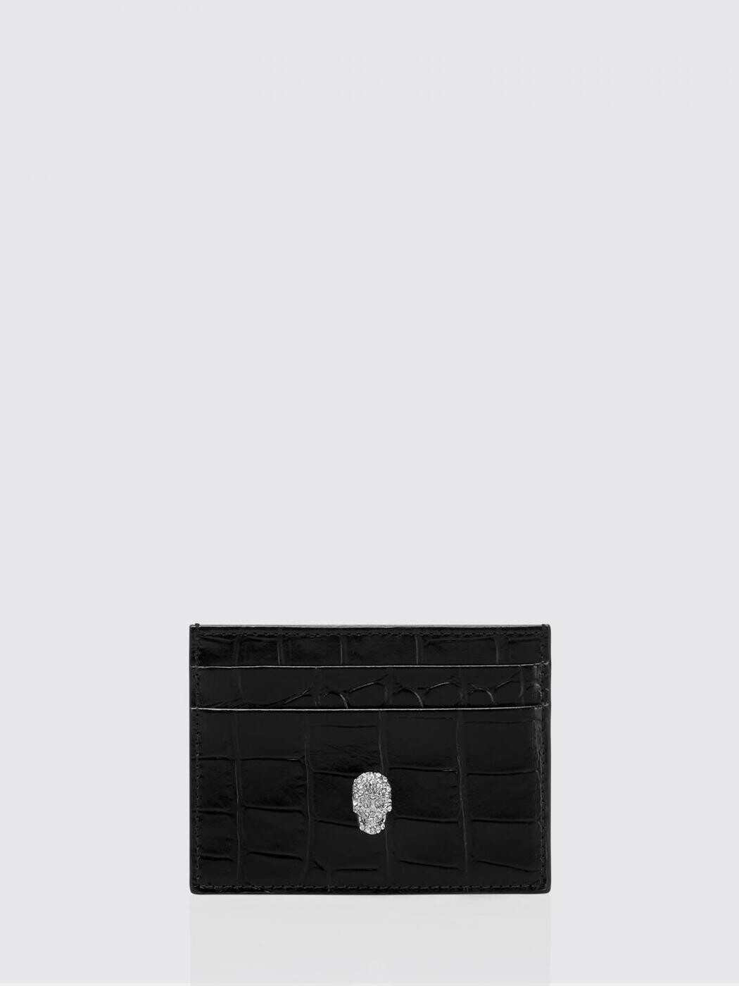 フィリッププレイン PHILIPP PLEIN カードホルダー 財布 レディース ブラック Wallets and Card Holders FAEAWVG0117PLE010N Black 関税 送料無料 2026AW gi｜BRANDSHOP「il Tesoro」