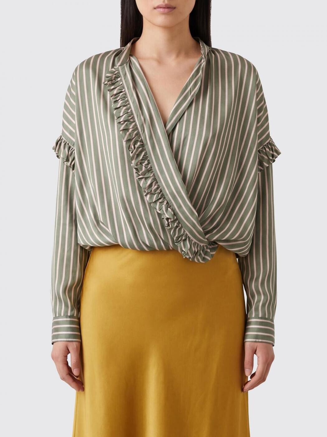 ドリス ヴァン ノッテン DRIES VAN NOTEN Tシャツ トップス レディース グリーン T-shirts and tops 0107453274 Green 関税 送料無料 2026SS gi｜BRANDSHOP「il Tesoro」