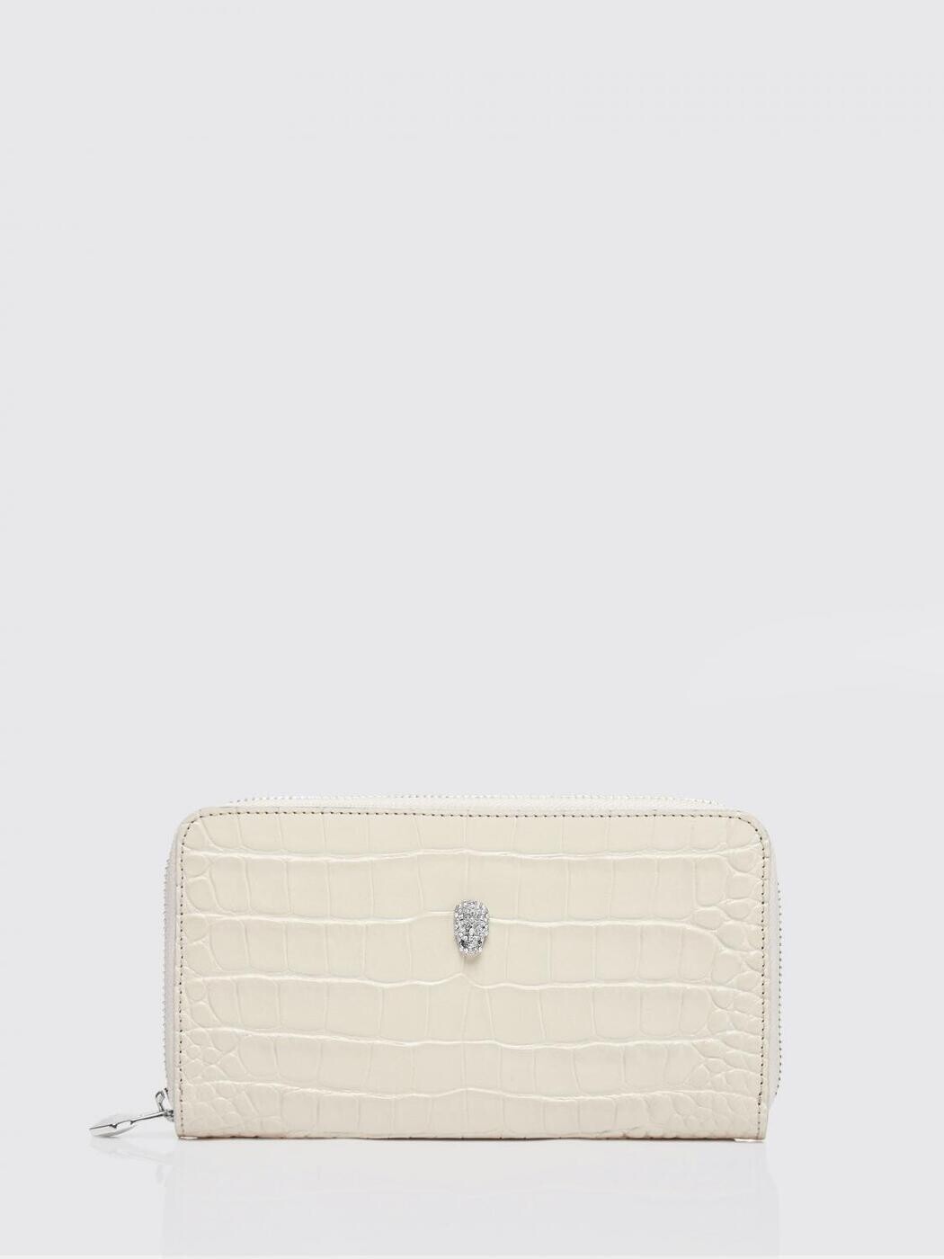 フィリップ飾り気の無い PHILIPP PLEIN 歌留多保持者 札入れ レディース ベージュ Wallets and Card Holders FAEAWVG0116PLE010N 関税 貨物輸送無料 2026SS gi