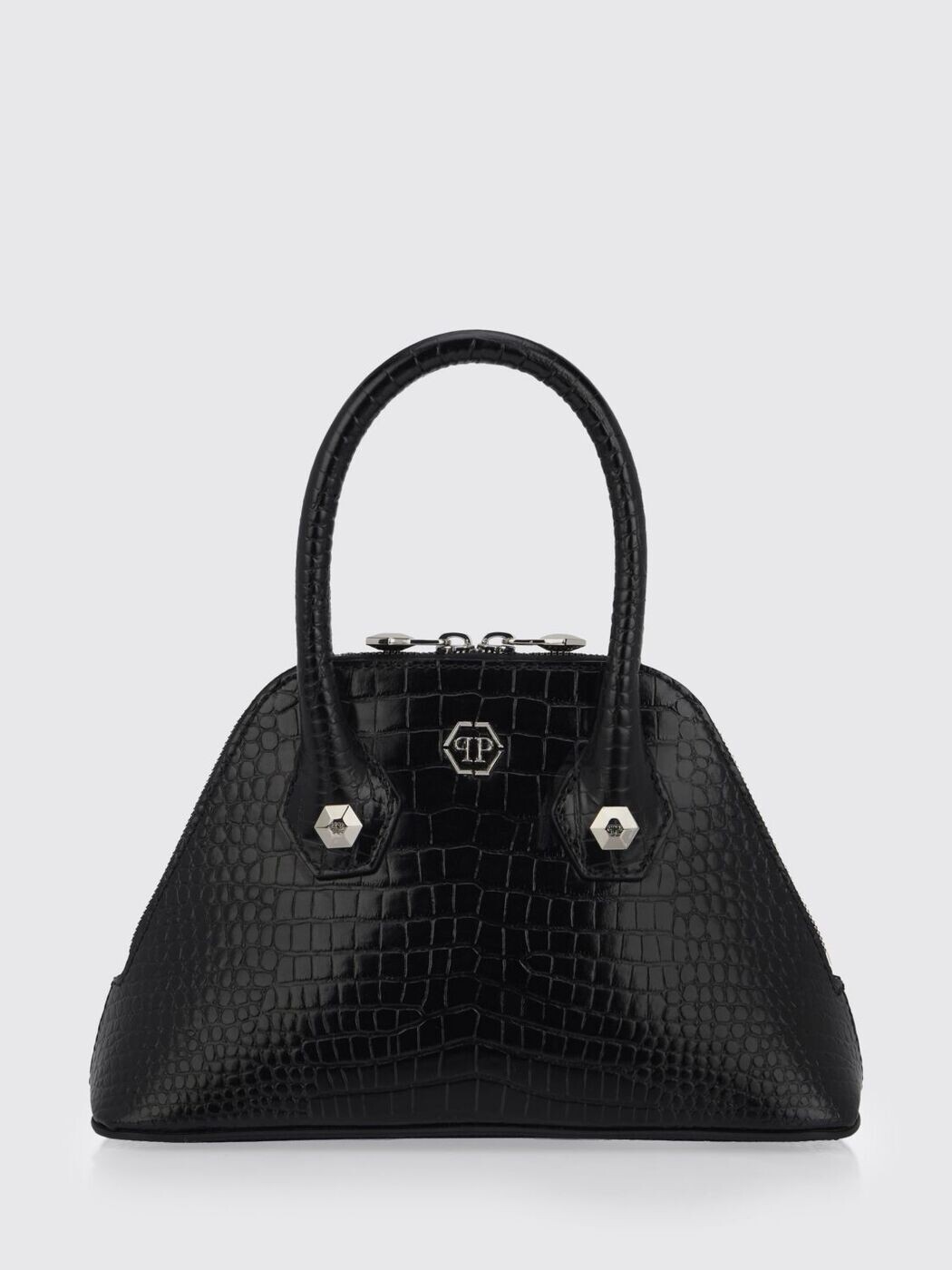 フィリップ飾り気のない PHILIPP PLEIN 御徒面子 レディース 黒いこと Business bags SAFAWBA2188PLE010N 関税 貨物輸送無料 2026SS gi