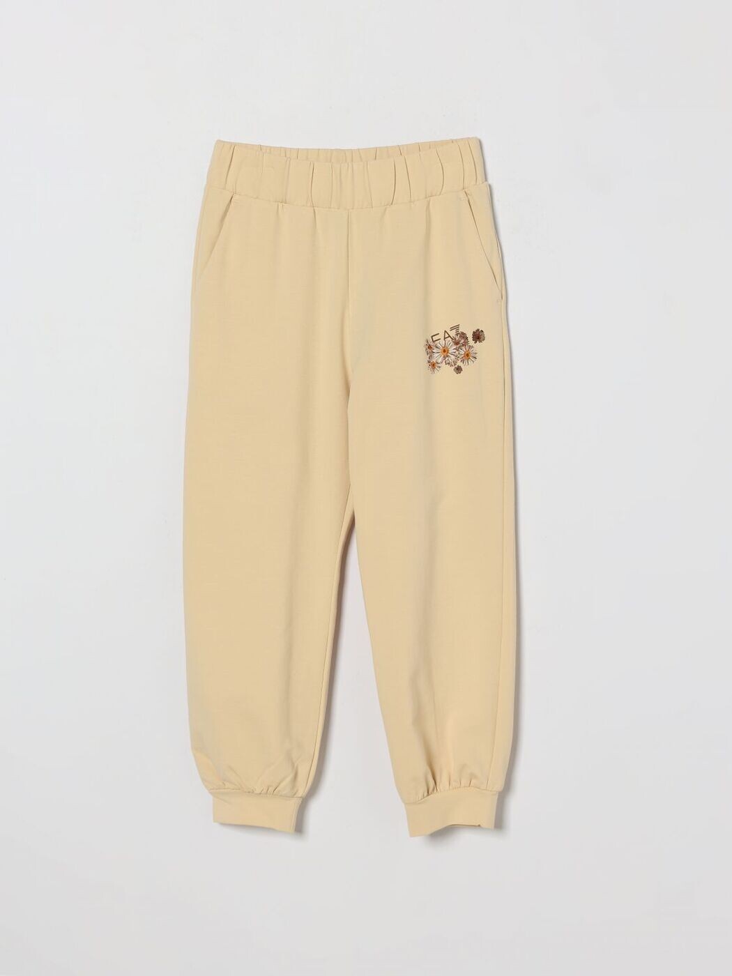 エン急性灰白髄炎 アルマーニ EA7 ズボン ズボン下 ガールズ ベージュ Trousers 7G000226AF21638 関税 貨物輸送無料 2026SS gi