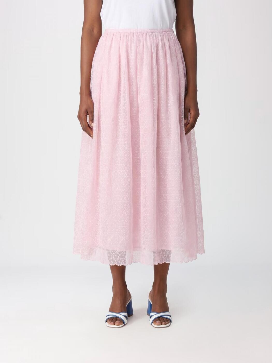 セシリーバンセン CECILIE BAHNSEN スコート レディース サクラ色 Skirts 26RTW17007 関税 貨物輸送無料 2026SS gi