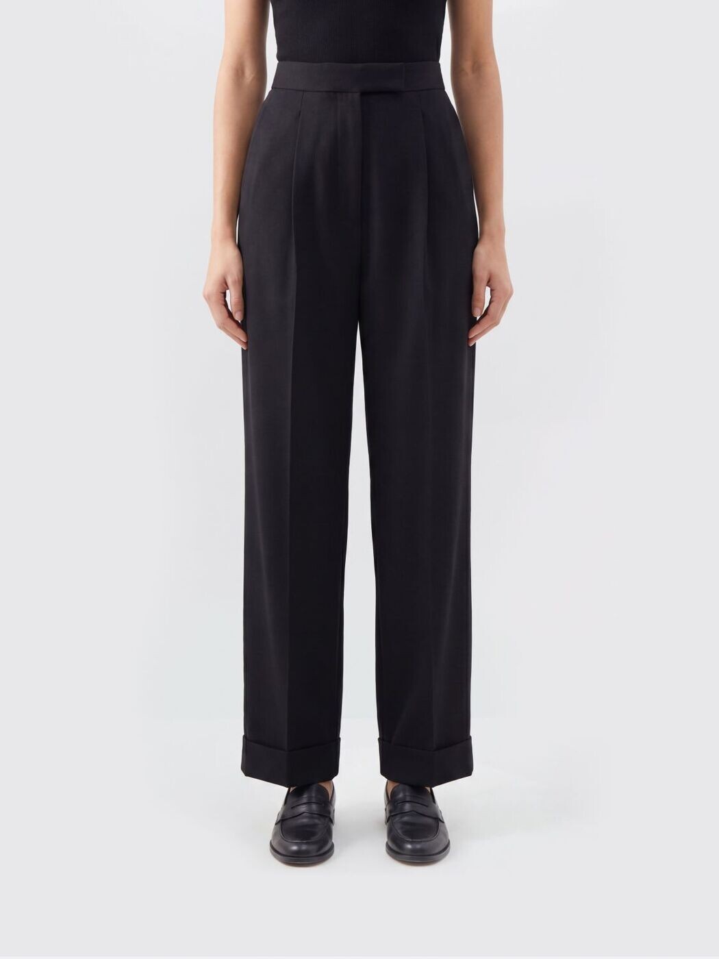 マックス パンパノウサギ MAX MARA ズボン ズボン下 レディース 黒いこと Trousers 2611131111600 関税 貨物輸送無料 2026SS gi