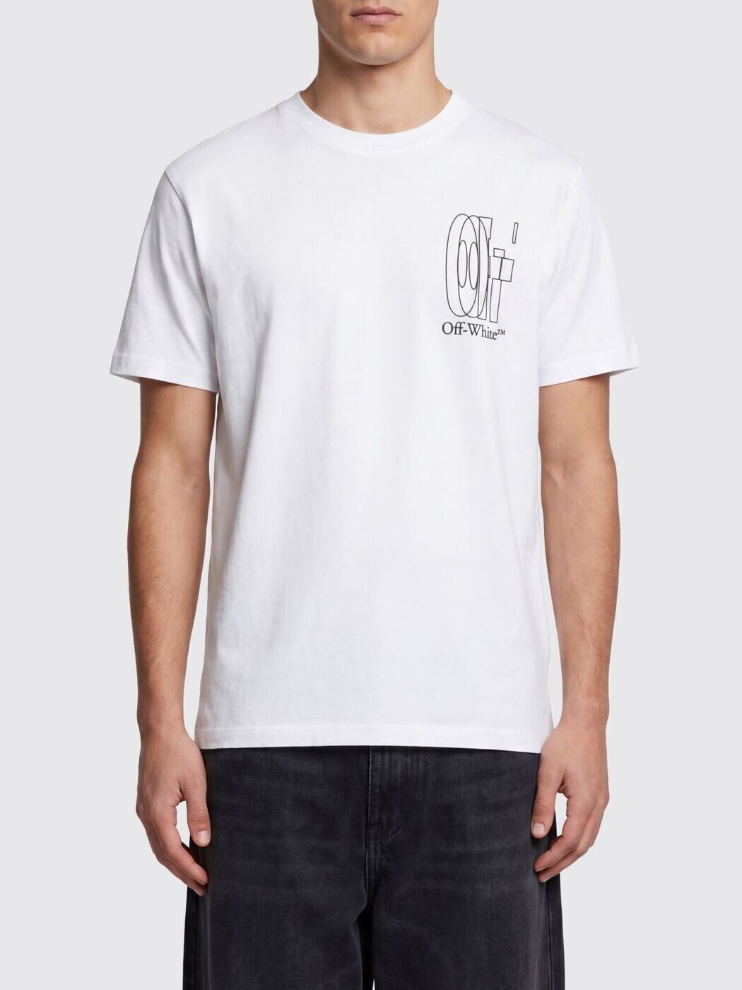 象牙色 OFF WHITE プルオーバー メンズ T-shirts OMAA027S26JER003 関税 貨物輸送無料 2026SS gi