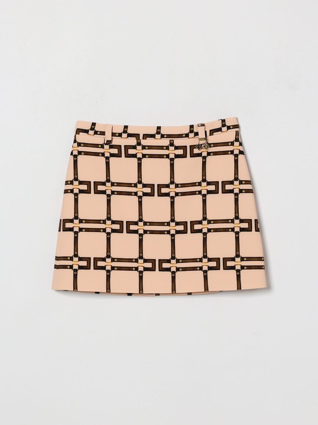 エリザベッタ フランキ ELISABETTA FRANCHI 天使の都市 MIA BAMBINA ミニ御徒面子 スコート ガールズ さくら色 Mini-skirts EFGO212GAE01 関税 貨物輸送無料 2026SS gi