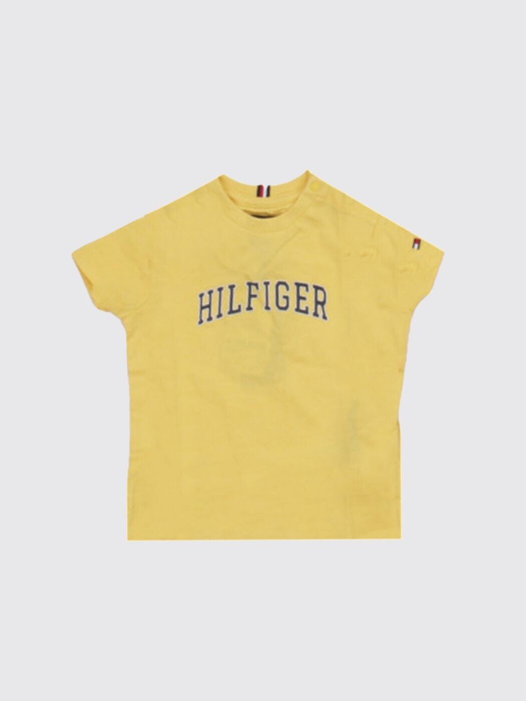 トミー ヒルフィガー TOMMY HILFIGER ロング衣袂ティーシャツ ティーシャツ ボーイズ 黄色 Long sleeve t-shirts KB0KB10420 関税 貨物輸送無料 2026SS gi