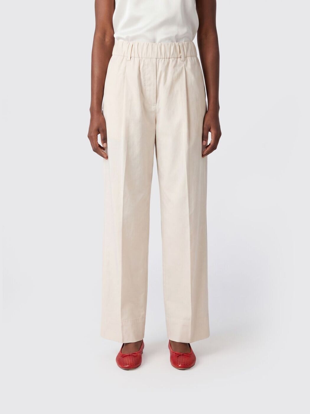 ミース MYTHS ズボン ズボン下 レディース 白いこと Trousers 26D48608 関税 貨物輸送無料 2026SS gi