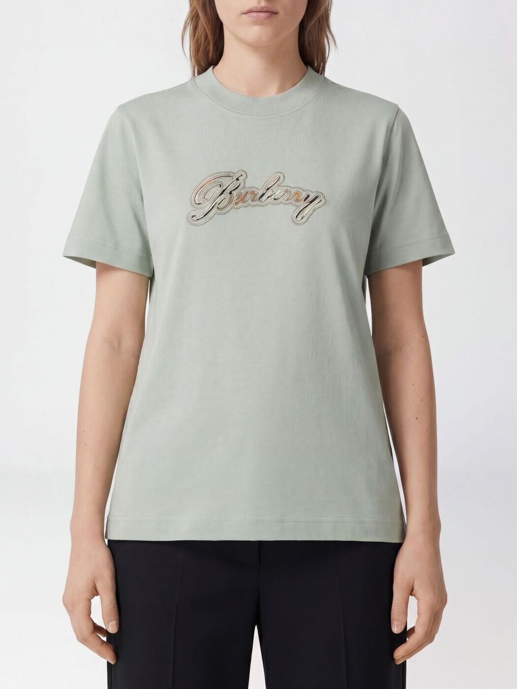 バーバリー BURBERRY スポーツシャツ ティーシャツ レディース 緑であること T-shirts and polo shirts 8118970 ~ 関税 貨物輸送無料 2026SS gi