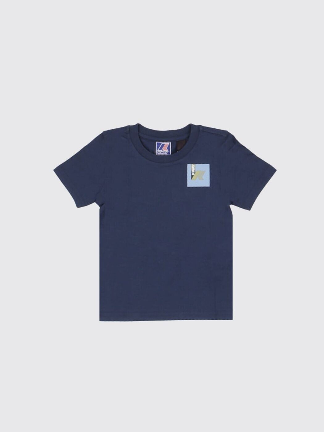 ケーウェイ K-WAY ロング衣袂ティーシャツ ティーシャツ ボーイズ 青碧 Long sleeve t-shirts K3148NW 関税 貨物輸送無料 2026SS gi
