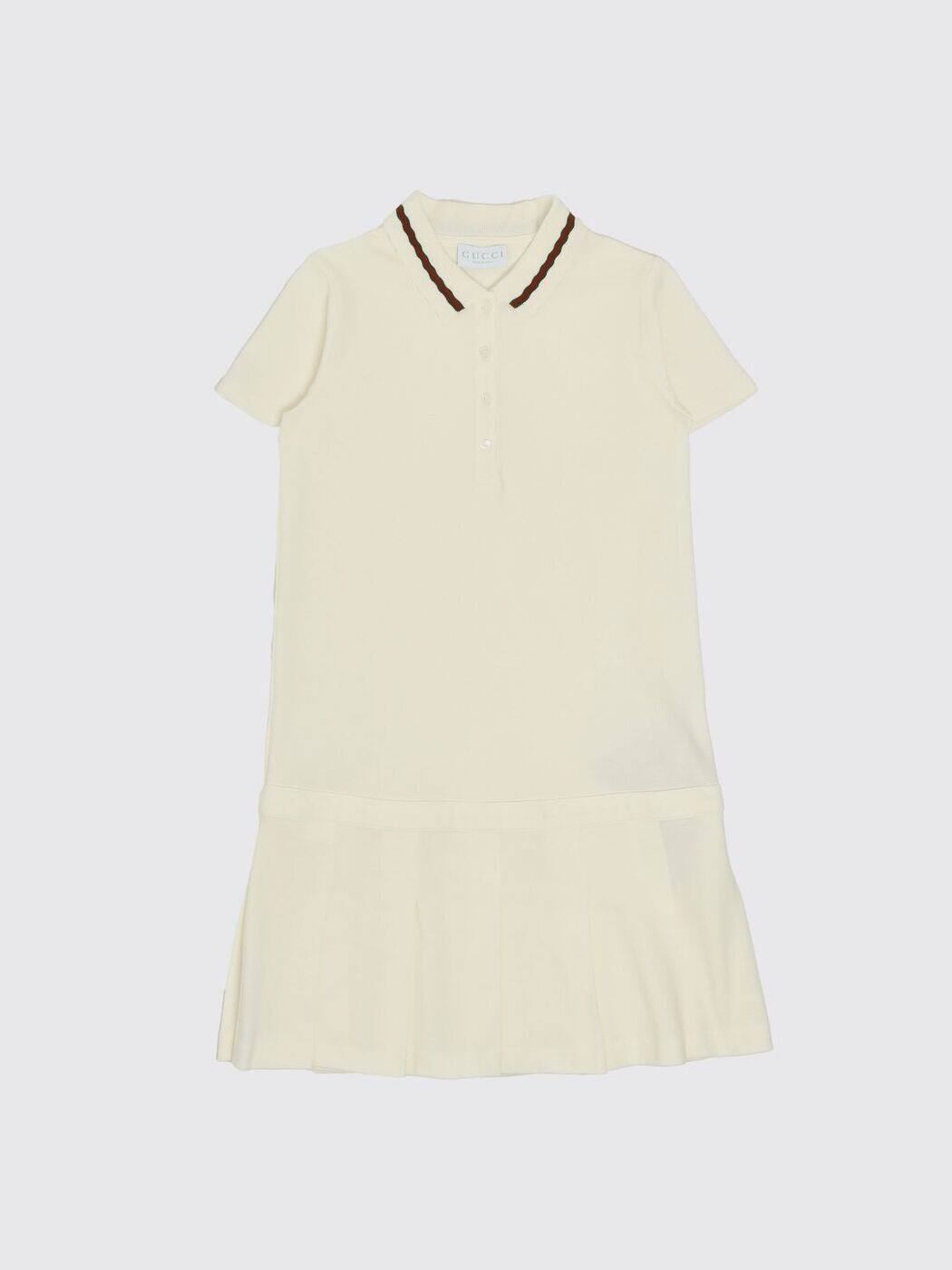 グッチ GUCCI ロング御召しもの 御召しもの ガールズ さくら色 Long dresses 852832XJHRS 関税 貨物輸送無料 2026SS gi