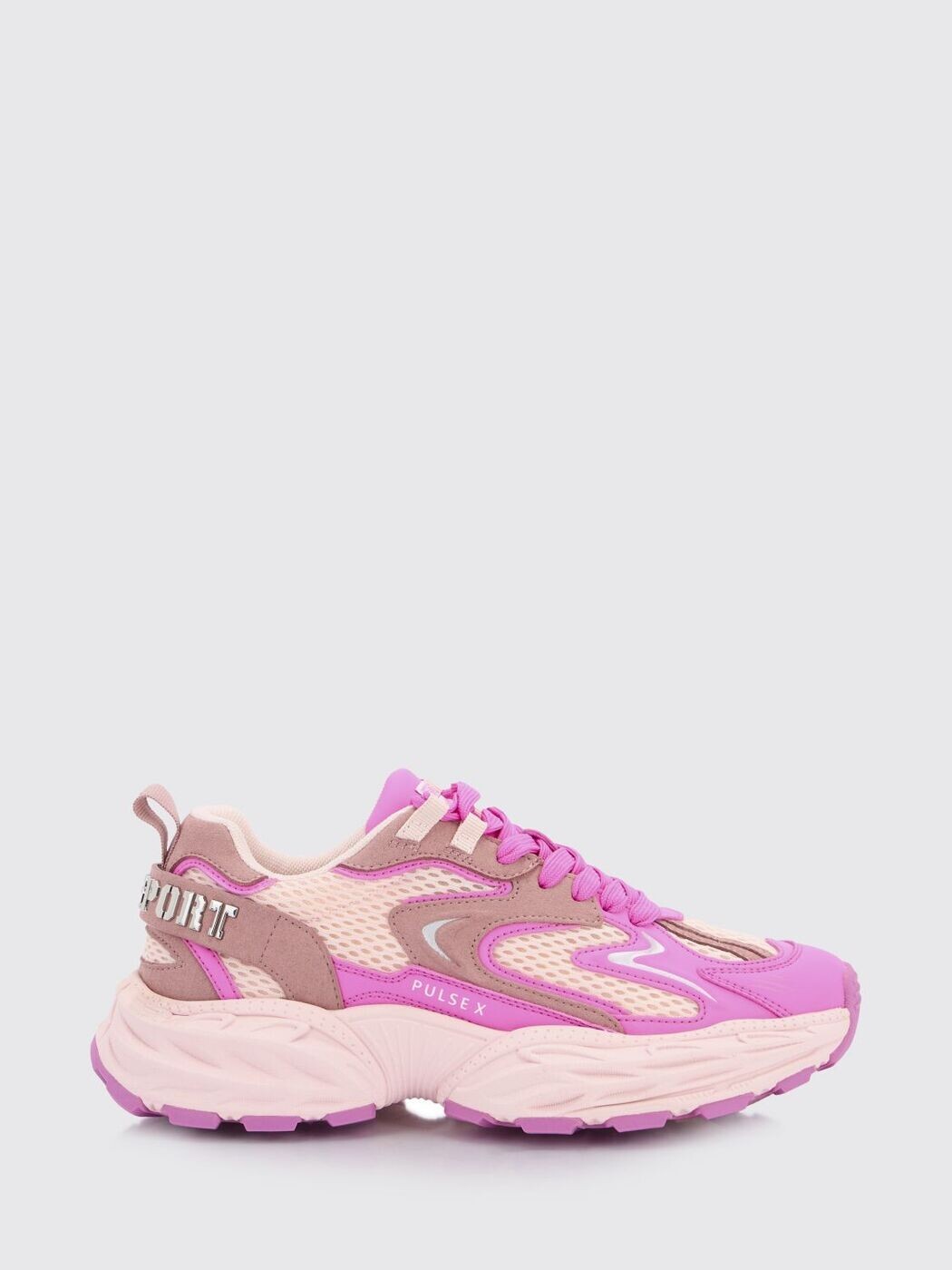 飾り気の無い運動競技 PLEIN SPORT スニーカー メンズ サクラ色 Sneakers SAFSUSC0931STE003N 関税 貨物輸送無料 2026SS gi