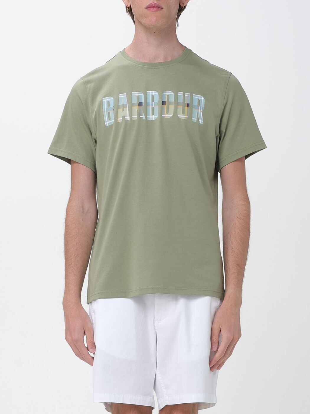 バブアー BARBOUR Tシャツ メンズ グリーン T-shirts MTS1275 Green 関税 送料無料 2026SS gi｜BRANDSHOP「il Tesoro」