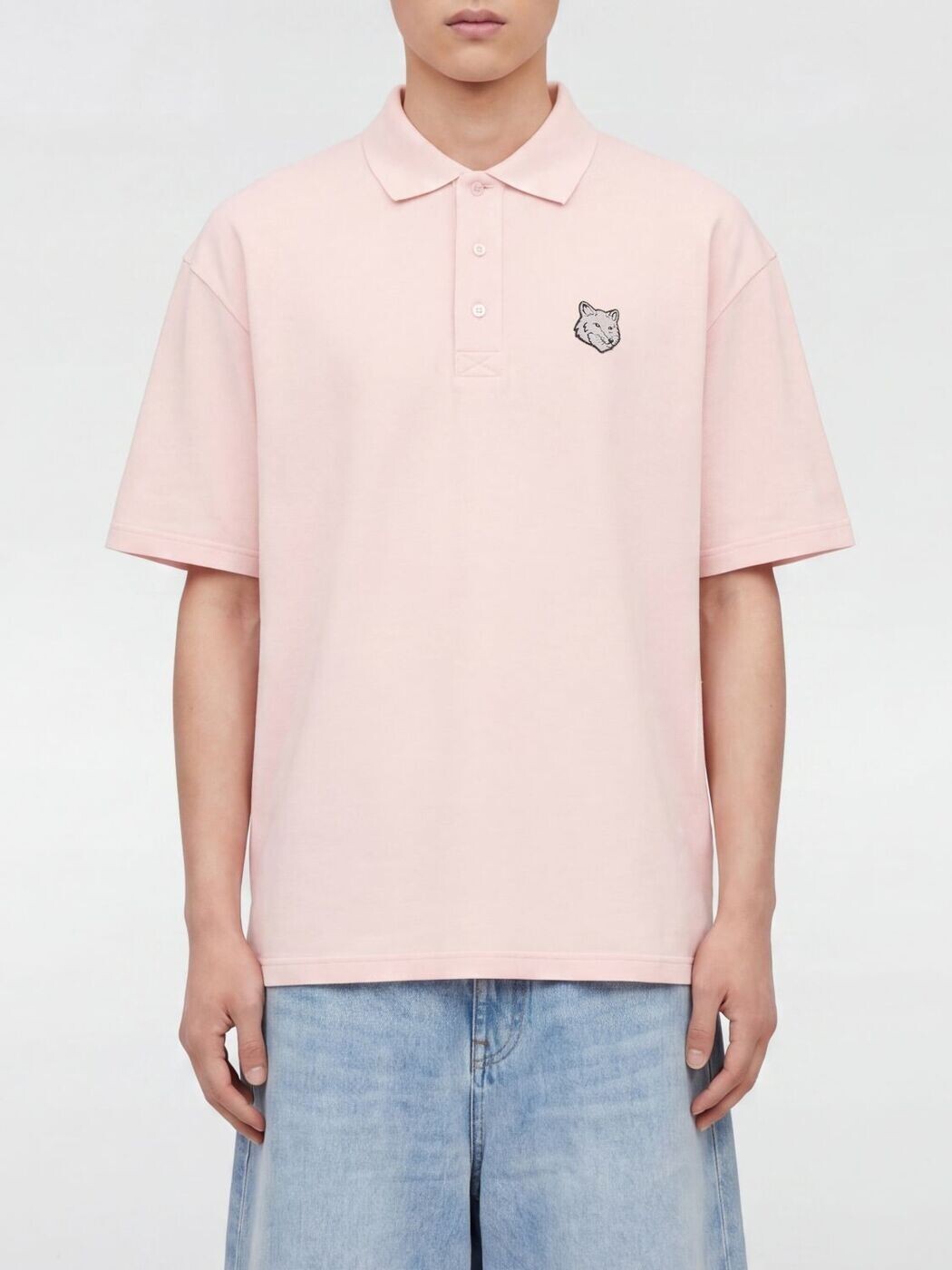 住みか 稲荷 MAISON KITSUNE スポーツシャツ メンズ パープル Polo shirts PM00211KP0001 関税 貨物輸送無料 2026SS gi