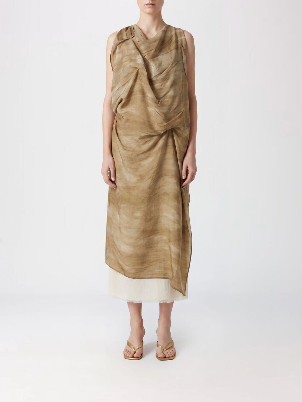 ユマ一 UMA WANG 衣裳 御召しもの レディース 白いこと Dresses UW5070 関税 貨物輸送無料 2026SS gi
