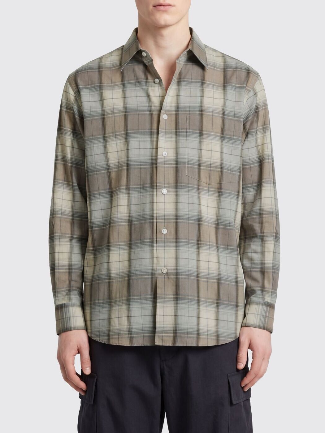 オーラリー AURALEE プルオーバー メンズ 青碧 Shirts A26SS01LC 関税 貨物輸送無料 2026SS gi