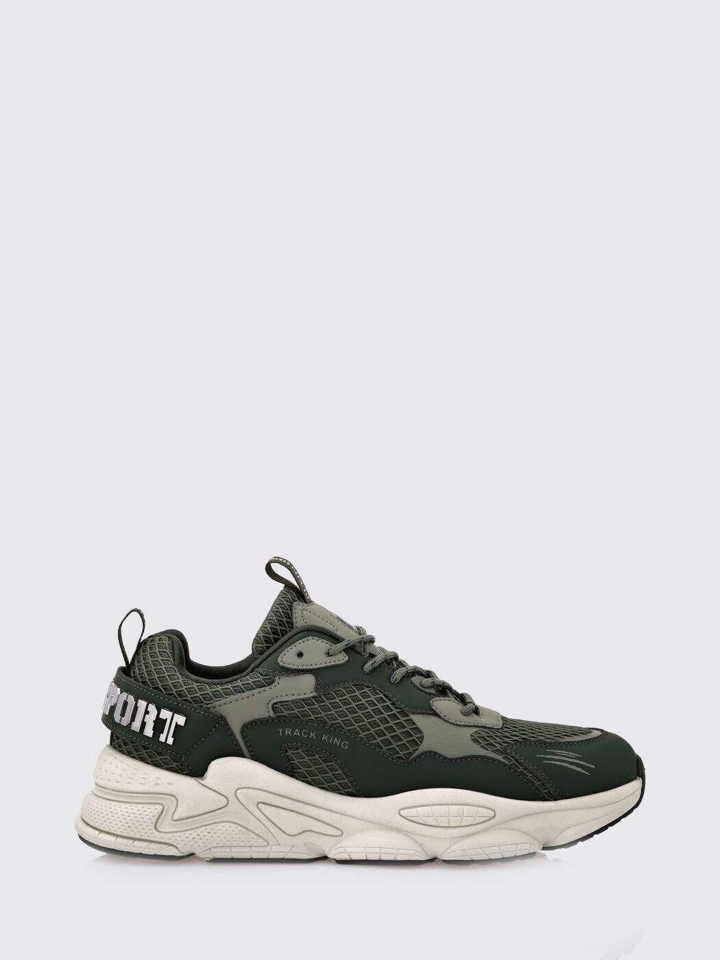 飾り気のない運動競技 PLEIN SPORT スニーカー メンズ 緑であること Sneakers FAESUSC0800STE003N 関税 貨物輸送無料 2026SS gi