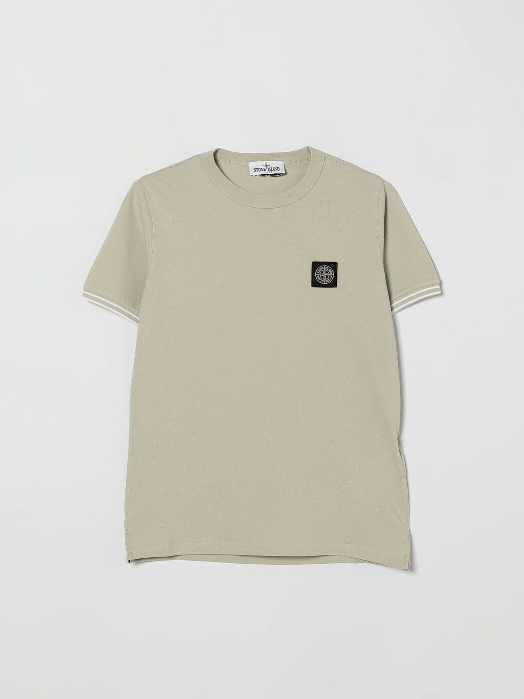 石ころ 島 STONE ISLAND JUNIOR ロング衣袂ティーシャツ ティーシャツ ボーイズ 薄墨色 Long sleeve t-shirts 2100001S0018 関税 貨物輸送無料 2026SS gi