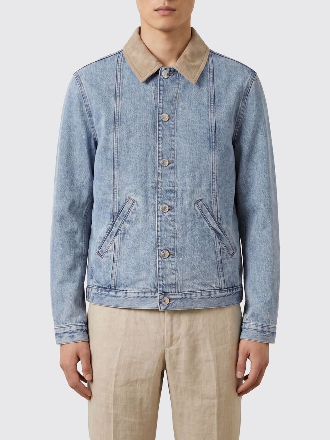 ブルネロ クチネリ BRUNELLO CUCINELLI 上衣 メンズ 青碧 Jackets M241P6911 関税 貨物輸送無料 2026SS gi