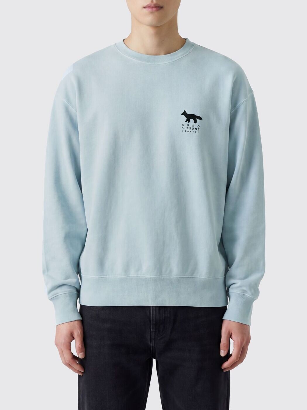 棲み家 狐狸 MAISON KITSUNE トレーナー 調教師 メンズ 青色 Sweatshirts 990005 関税 貨物輸送無料 2026SS gi