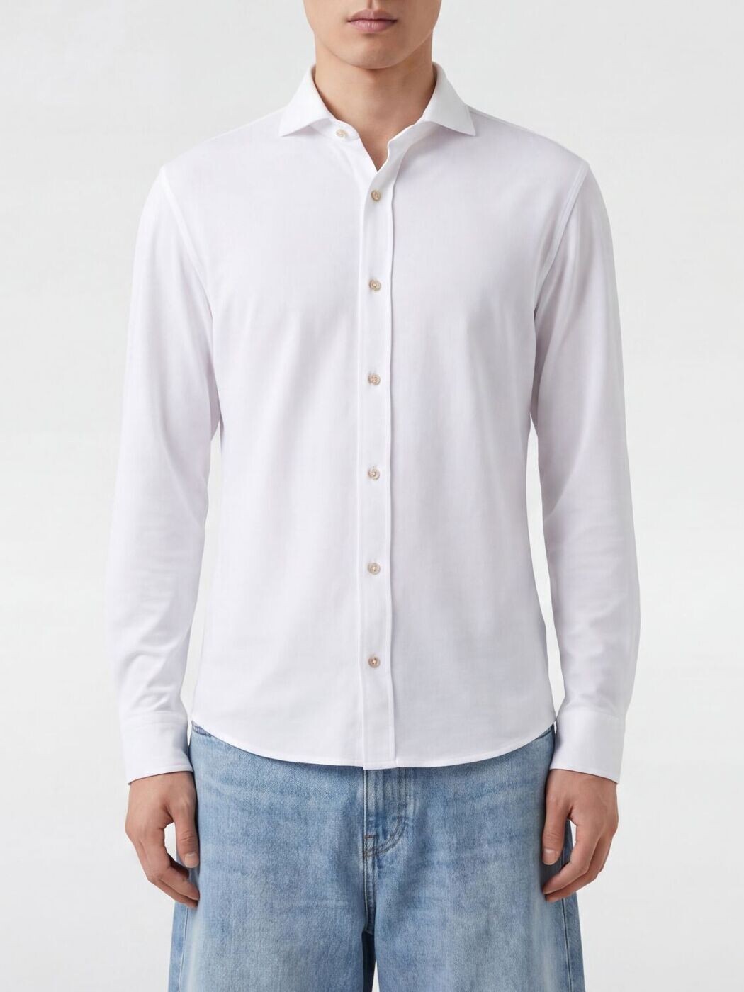 イレブンティ ELEVENTY シャツ メンズ ホワイト Shirts X75CAMH02TSH260010 White 関税 送料無料 2026SS gi｜BRANDSHOP「il Tesoro」