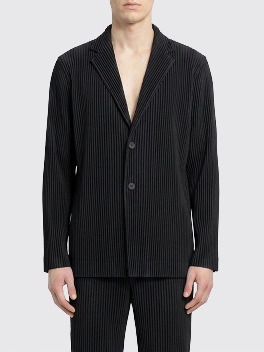 HOMME PLISSE' ISSEY MIYAKE ジャケット メンズ ブラック Jackets HP66JD155 Black 関税 送料無料 2026SS gi|BRANDSHOP「il Tesoro」