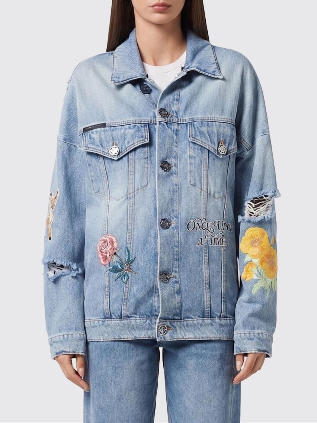 フィリップ飾り気のない PHILIPP PLEIN 背広上衣 背広 上衣 レディース 青碧 Suit Jackets AAECWDB0660PDE004N 関税 貨物輸送無料 2026SS gi