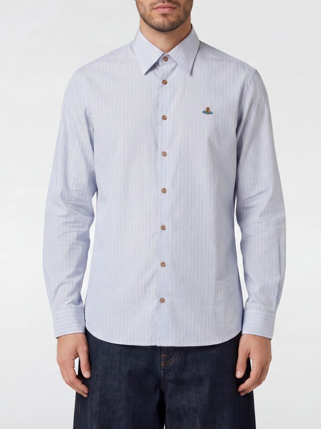 ヴィヴィアンウエストウッド VIVIENNE WESTWOOD プルオーバー メンズ 薄墨色 Shirts 2401000JW01EJ 関税 貨物輸送無料 2026SS gi