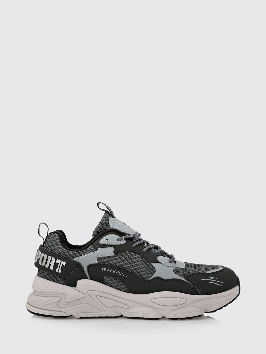 飾り気のない運動競技 PLEIN SPORT スニーカー メンズ 薄墨色 Sneakers FAESUSC0800STE003N 関税 貨物輸送無料 2026SS gi