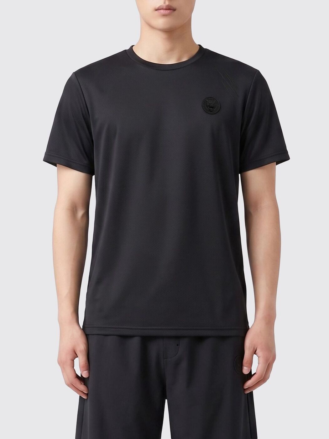 飾り気の無い運動競技 PLEIN SPORT プルオーバー メンズ 黒いこと T-shirts FAECMTK8375STE003N 関税 貨物輸送無料 2026SS gi