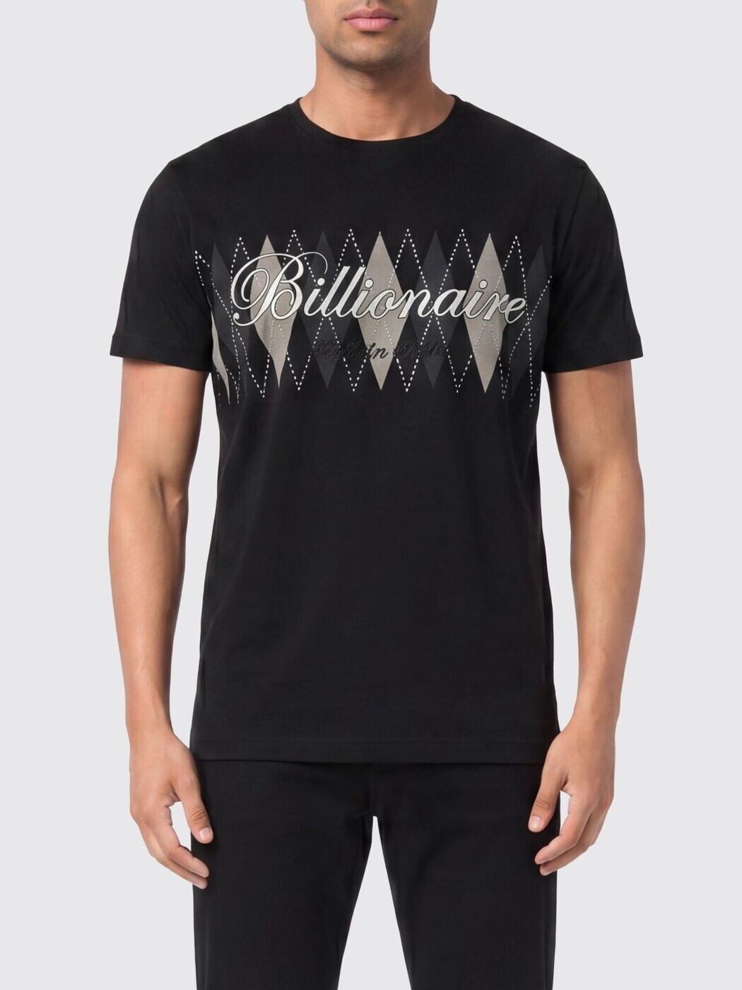 ビリオネア BILLIONAIRE プルオーバー メンズ 黒いこと T-shirts OAECMTK8349BTE014N 関税 貨物輸送無料 2026SS gi
