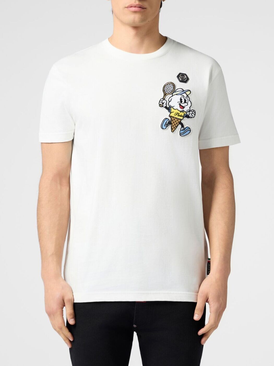 フィリップ プレイン PHILIPP PLEIN Tシャツ メンズ ホワイト T-shirts PAFCMTK9016PJY002N White 関税 送料無料 2026SS gi｜BRANDSHOP「il Tesoro」