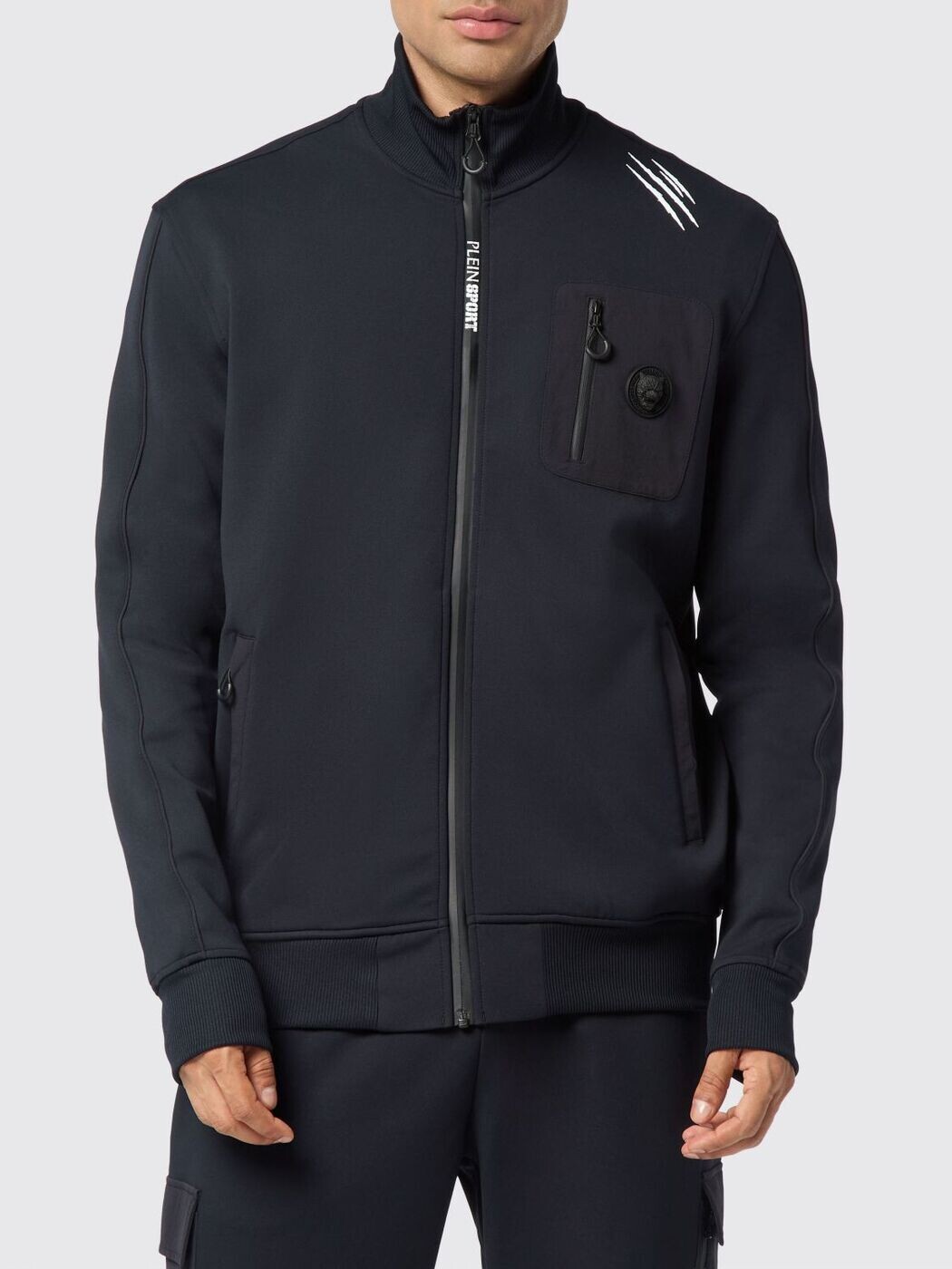 飾り気の無い運動競技 PLEIN SPORT トレーナー 調教師 メンズ 黒いこと Sweatshirts AAECMJB3737STE003N 関税 貨物輸送無料 2026SS gi