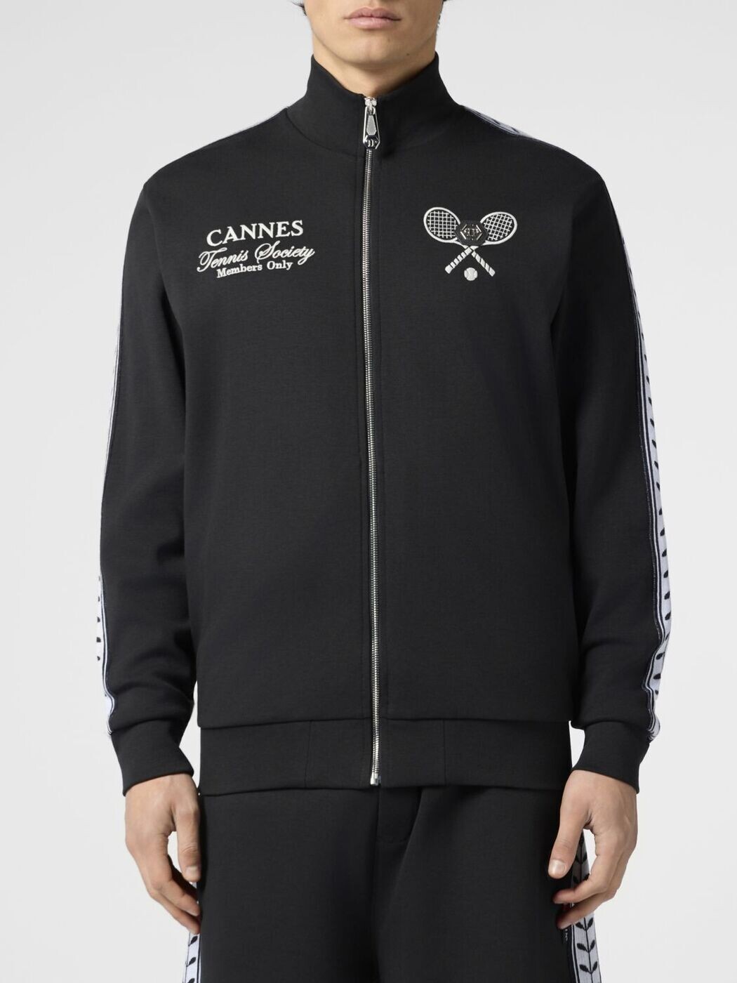 フィリップ 飾り気の無い PHILIPP PLEIN 上衣 メンズ 黒いこと Jackets PAFCMJB3984PTE003N 関税 貨物輸送無料 2026SS gi