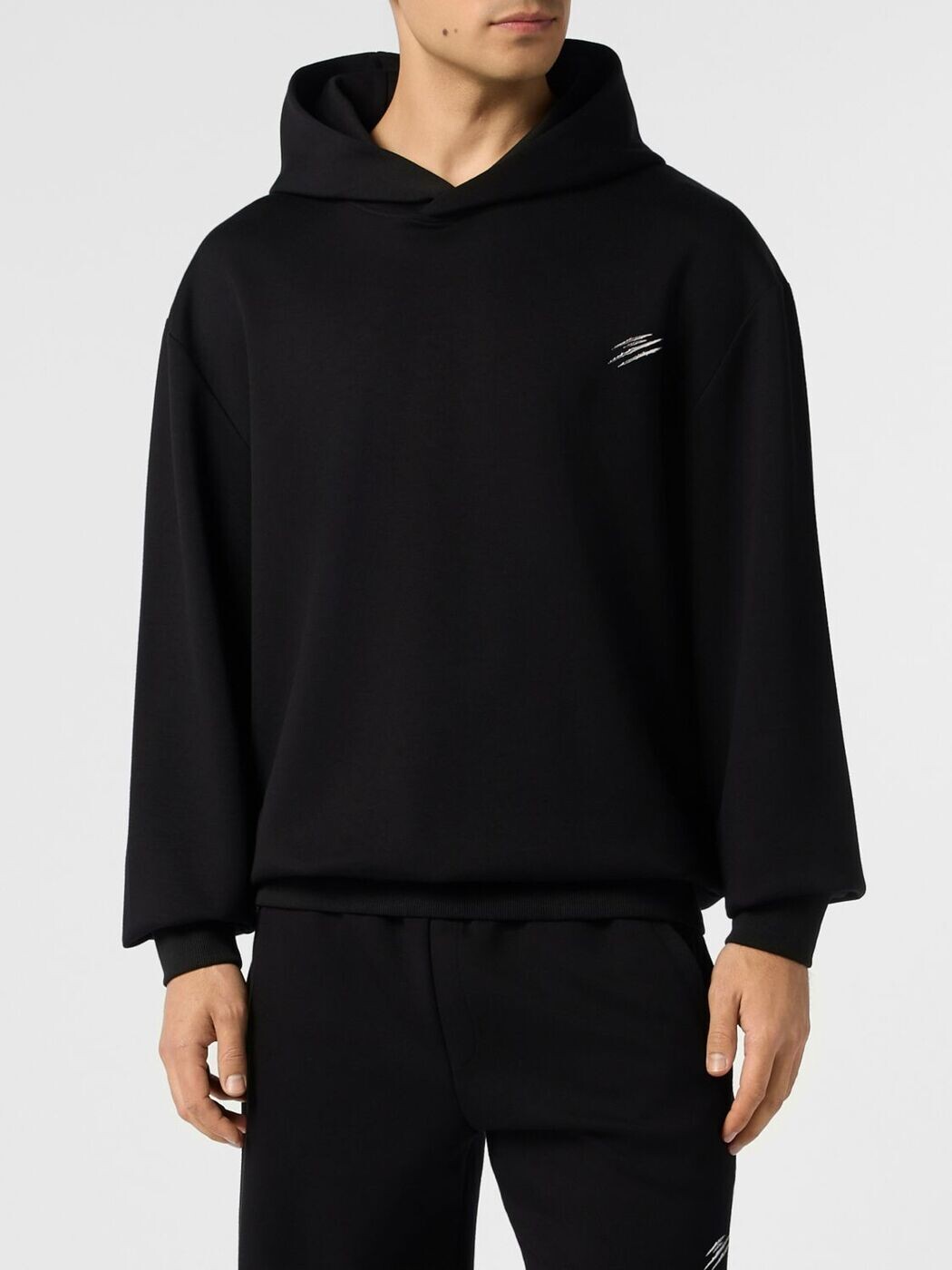 飾り気の無い運動競技 PLEIN SPORT トレーナー 調教師 メンズ 黒いこと Sweatshirts PAFCMJB3975STE003N 関税 貨物輸送無料 2026SS gi