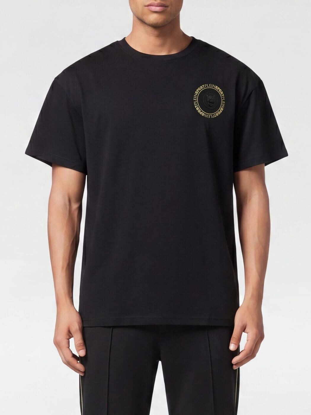 飾り気の無い運動競技 PLEIN SPORT プルオーバー メンズ T-shirts AAECMTK8758STE001N 関税 貨物輸送無料 2026SS gi