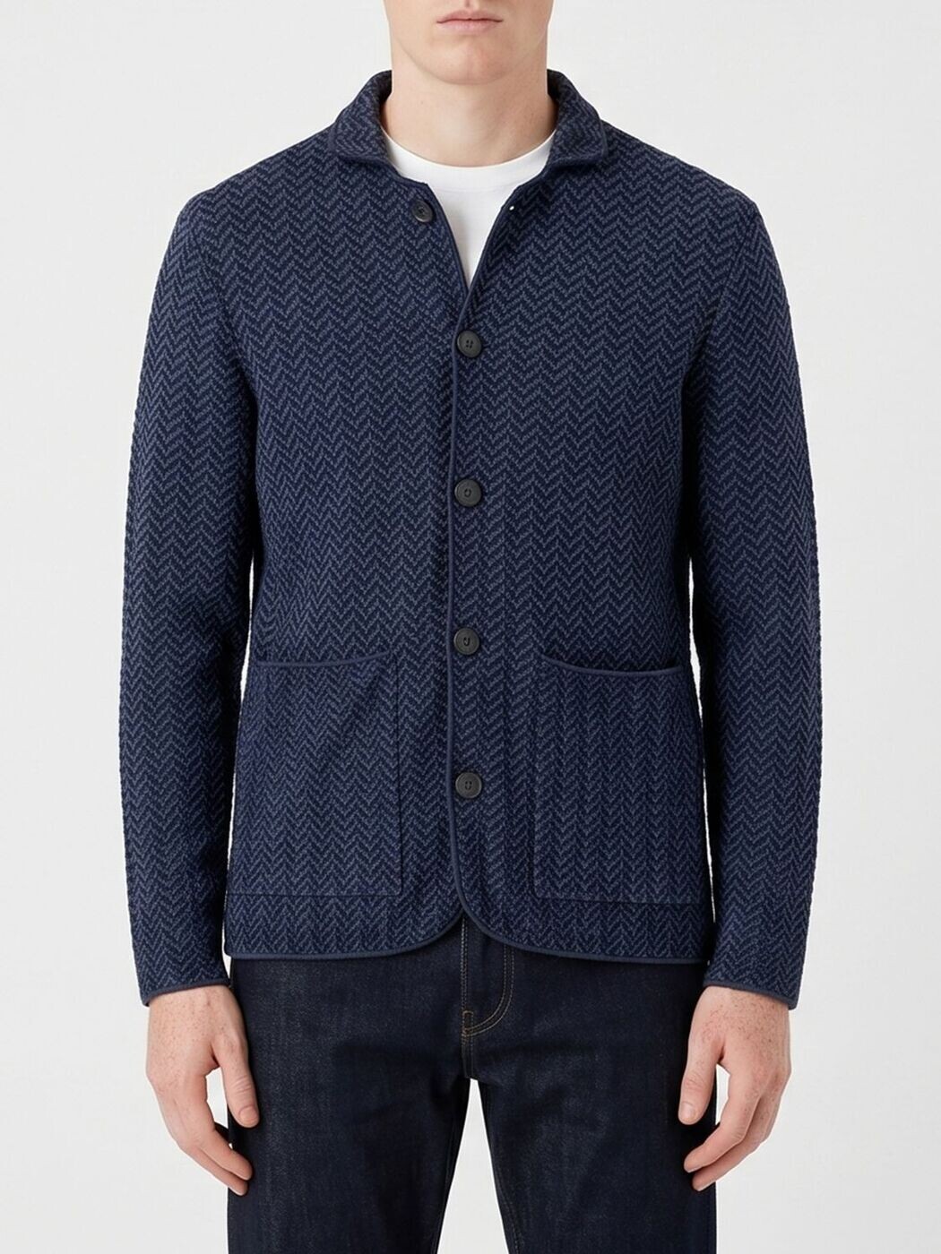 ジョルジオ アルマーニ GIORGIO ARMANI 上衣 メンズ 青色 Jackets GM003297AF25081 関税 貨物輸送無料 2026SS gi