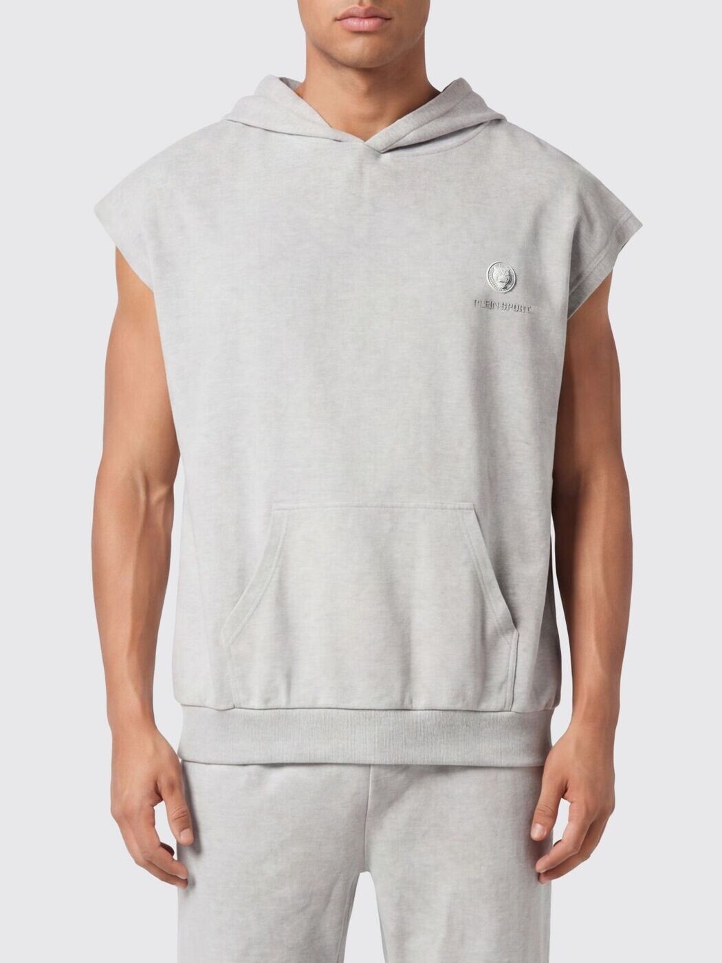 飾り気の無い運動競技 PLEIN SPORT トレーナー 調教師 メンズ 薄墨色 Sweatshirts FAECMJC0113SJY001N 関税 貨物輸送無料 2026SS gi