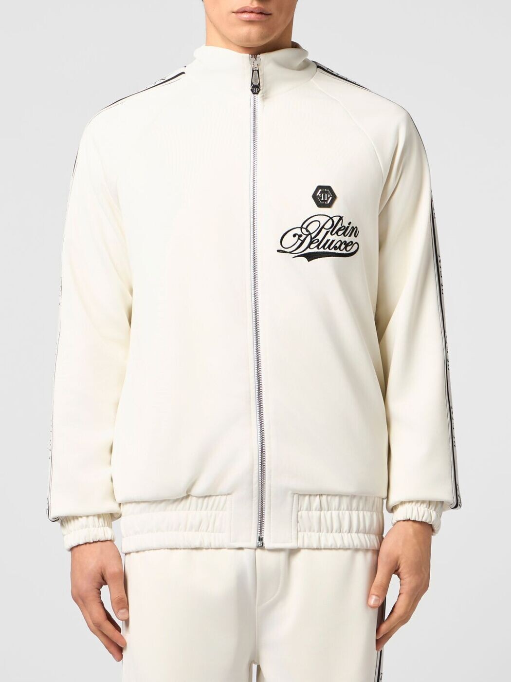 フィリップ 飾り気のない PHILIPP PLEIN 上衣 メンズ 白いこと Jackets SAFCMJB3882PTE003N 関税 貨物輸送無料 2026SS gi