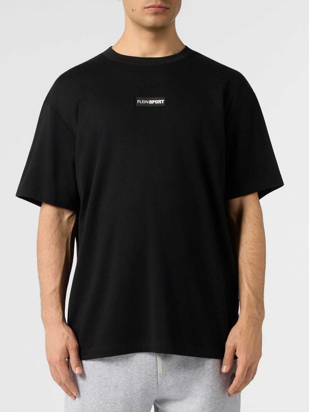 飾り気の無い運動競技 PLEIN SPORT プルオーバー メンズ 黒いこと T-shirts SAFCMTK8909STE001N 関税 貨物輸送無料 2026SS gi
